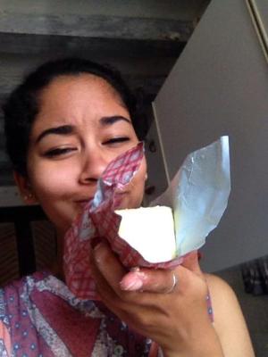 Maybe just a bit more, butter -- for a snack. 